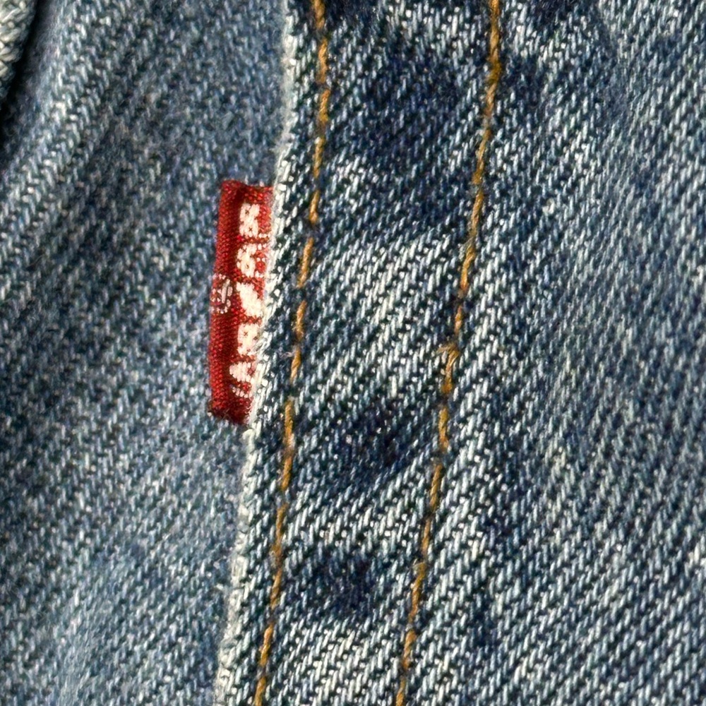 Vintage Levi’s Relaxed fit tapered leg 550‎ Blue Denim Jeans womens size 9M USA - Picture 4 of 15